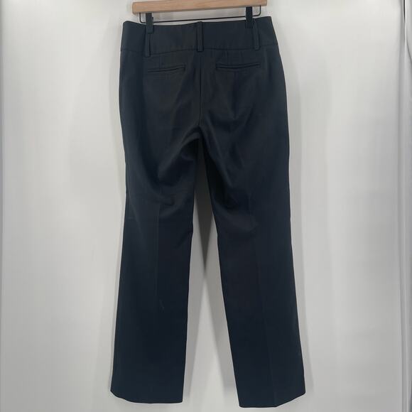 ANN TAYLOR Pants Size 6 Stretch Lindsay Curvy Black Business Casual Office Work - Picture 2 of 12